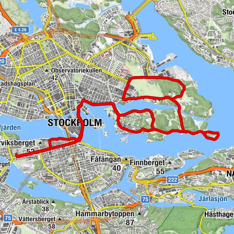 Hornstull - Solna - Engelska kyrkan - Djurgårdskyrkan