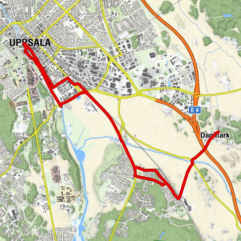 Danmarks kyrka - Danmark - Sävja gård - Uppsala