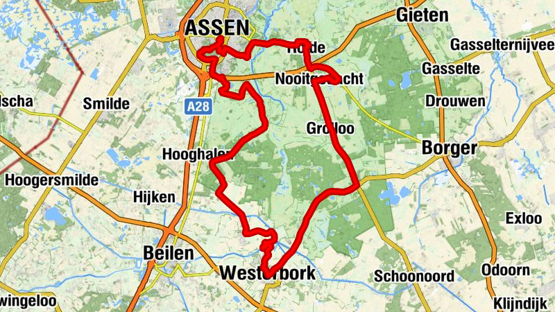 Assen - Herberg Diana Heide - Westerbork - Zuiderkerk