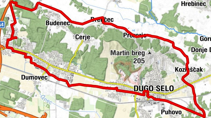Kraljevečki Novaki - Sesvete - Franteo - Dugo Selo