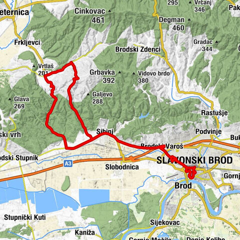 Slavonski Brod - Crkva Krista Kralja - crkva rođenja svetog Ivana Krstitelja - crkva Bezgrešnog Srca Marijina