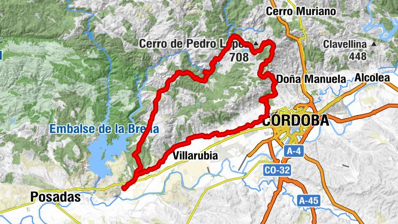 Córdoba - Lagar de la Cruz - Puerto Artafi