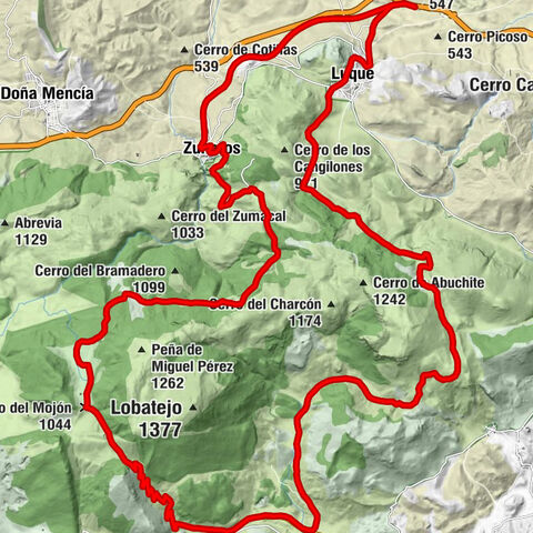 La Estación - Luque - Puerto del Mojón - Hostal Restaurante Nicol's