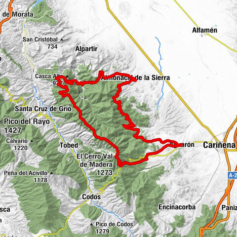 Aguarón - "El Cerro Val de Cerezo" - El Cerro Val de Madera - Valdemadera