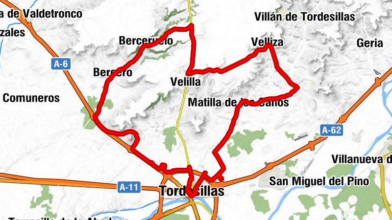 Matilla de los Caños - Ermita del Cristo del Humilladero - Iglesia de Santa María - Tordesillas
