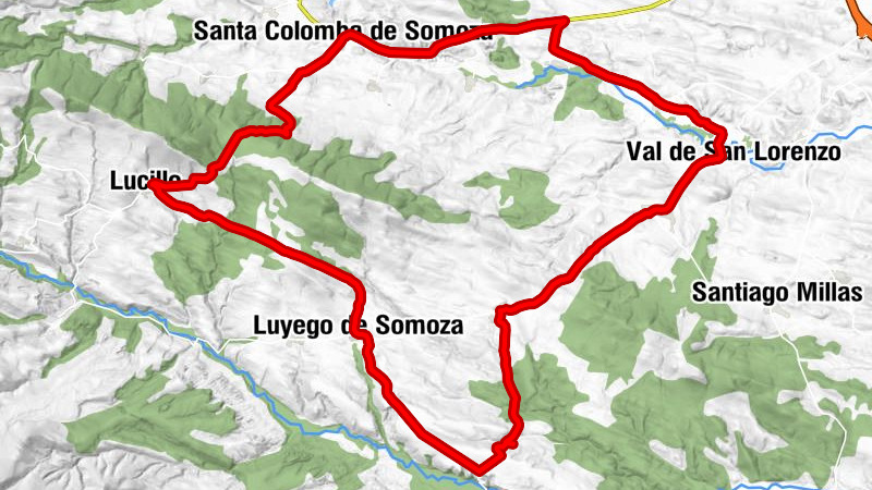 Villar de Golfer - Luyego de Somoza - Ermita de Nuestra Señora de los Remedios - Ermita del Bendito Cristo