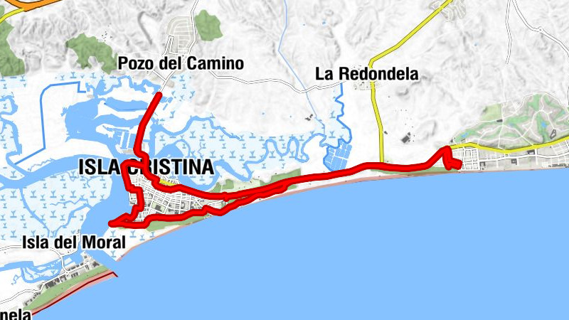 Marismas de Isla Cristina - Isla Cristina - Nuestra Señora del Mar - Iglesia de Jesús del Gran Poder