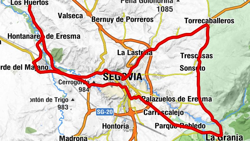 Los Huertos - Nuestra Señora de la Asunción - Iglesia de Santo Tomás - Iglesia de San Marcos