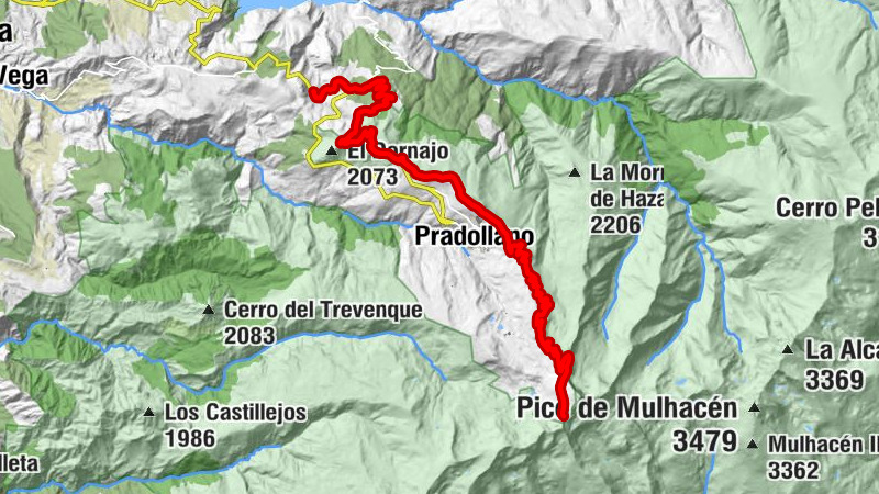 Las Víboras - Collado de las Sabinas - Collado del Diablo - Mojón del Trigo