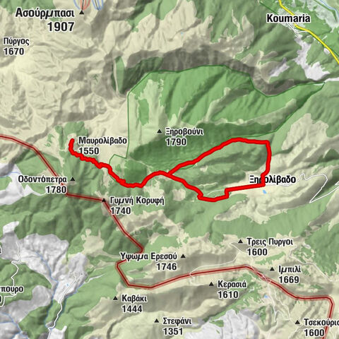 Ξηρολίβαδο - Μαυρολίβαδο