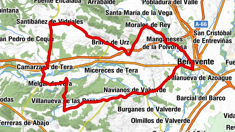 San Isidro - Iglesia de Santa María del Azogue - Iglesia de la Asunción - Benavente