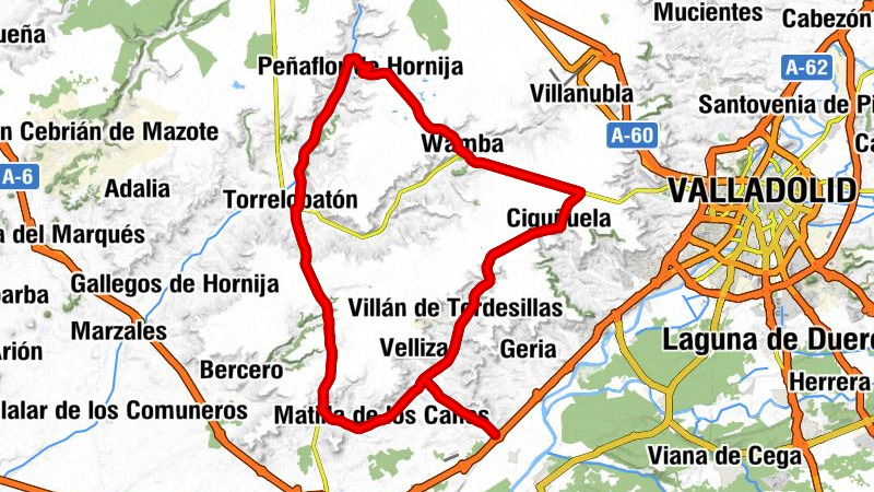 La Horca - Iglesia de la Asunción - Ermita del Cristo del Humilladero - Ermita del Cristo de las Eras