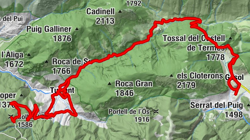 Església de l'Assumpció de Gósol - Cal Paraire - Coll del Buc - Gósol