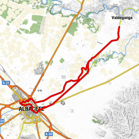 Los Llanos - Comidas Manchegas - Iglesia de la Santa Cruz - Cañicas-Canal de María Cristina
