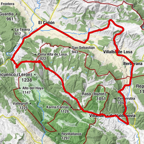 Tobillas - Iglesia de San Vicente - Ermita de San Roque - Carduz