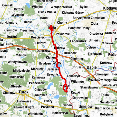 Koło - Kościół farny Podwyższenia Krzyża Świętego - Kościół Nawiedzenia Najświętszej Maryi Panny