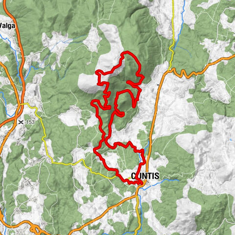 Cuntis - Trasponte - Pico Xesteiras - Igrexa de San Miguel de Couselo