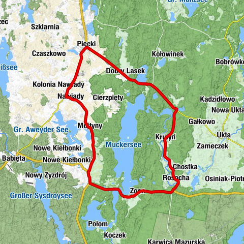Kosowiec - Krutyń - Kaplica pw. Miłosierdzia Bożego - Kościół pw. Świętego Józefa