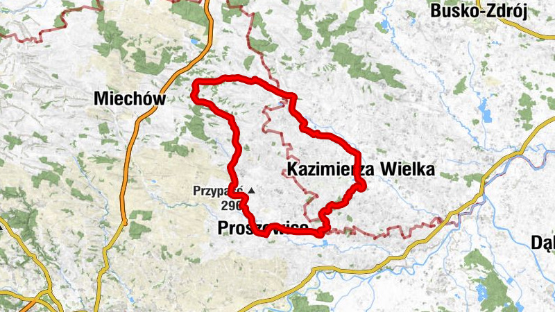 Proszowice - Kazimierza Wielka - Kościół pw. Wniebowzięcia Najświętszej Maryi Panny w Proszowicach - Mini Bar Kakadu