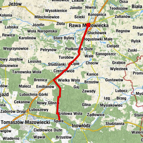 Rawa Mazowiecka - Kaplica klasztorna - Gorące Jadło - Ołtarz Polowy AK