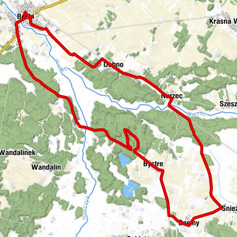 Boćki - Zarzecze - Raj - Włóka