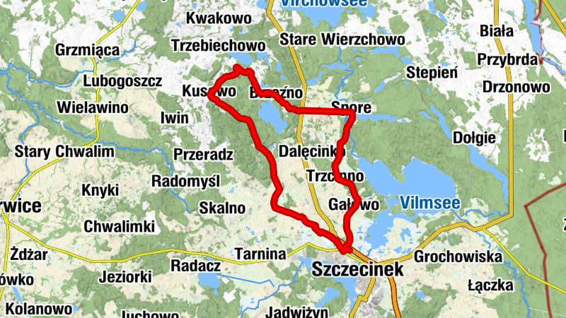 Chyże - Kościół pw. Zwiastowania Najświętszej Maryi Panny - Polska Góra - Kościół pw. Świętego Stanisława Biskupa Męczennika
