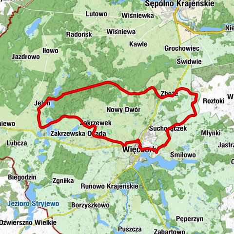 Plebanka - Więcbork - Kościół Katolicki - powiat sępoleński