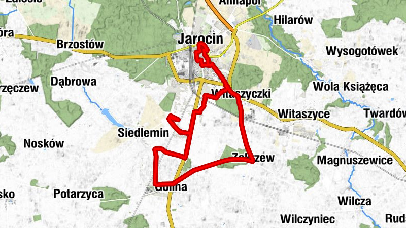 Jarocin - Glinki - powiat jarociński