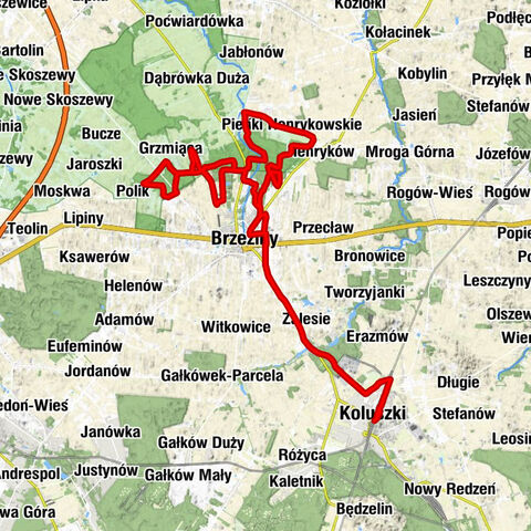 Koluszki - Osiedle Kościuszki - Brzeziny