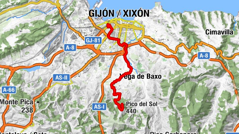 Gijón / Xixón - Iglesia de San Vicente de Paúl - Pico del Sol