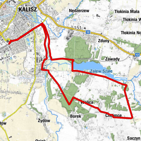 Kalisz - Szałe - Chełmce
