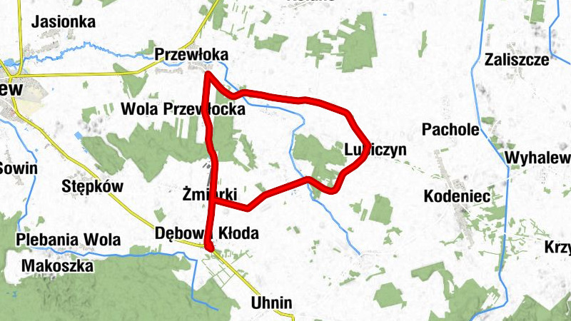 Dębowa Kłoda - Kościół pw. Najświętszego Serca Jezusowego - Żmiarki - Lubiczyn