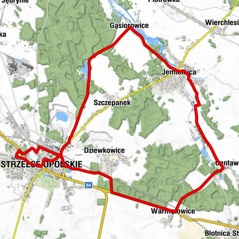 Koszary - Kościół Świętej Barbary - Kościół filialny pw. Bożego Ciała - Kościół parafialny pw. Narodzenia Najświętszej Maryi Panny