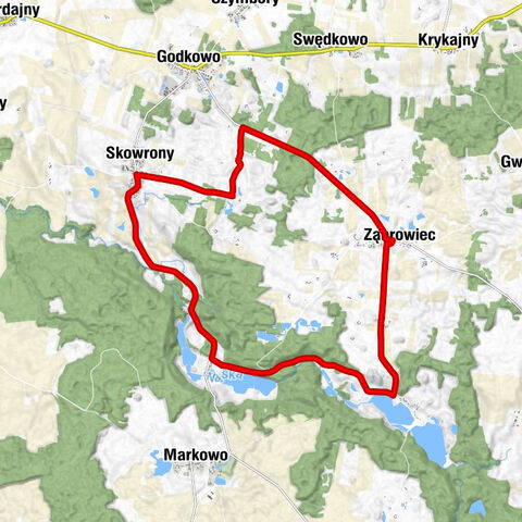 Skowrony - Klekotki - Kościół pw. Świętego Franciszka z Asyżu - Ząbrowiec