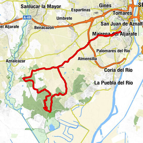 Ciudad Expo - San Juan de Aznalfarache - Ateneo - Mairena del Aljarafe