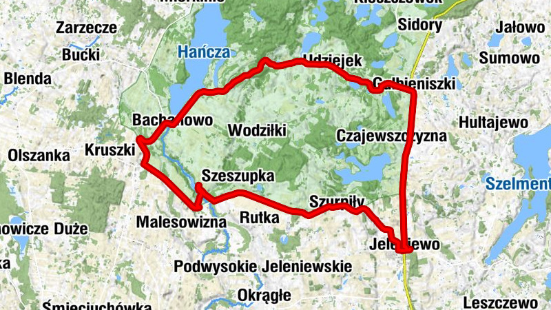 Pod Jelonkiem - Jeleniewo - Kazimierówka - Kościół pw. Najświętszego Serca Pana Jezusa