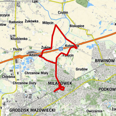 Grodzisk Mazowiecki - Tajemniczy Ogród - Kościół pw. Świętej Jadwigi Śląskiej - Kościół parafialny pw. Przemienienia Pańskiego