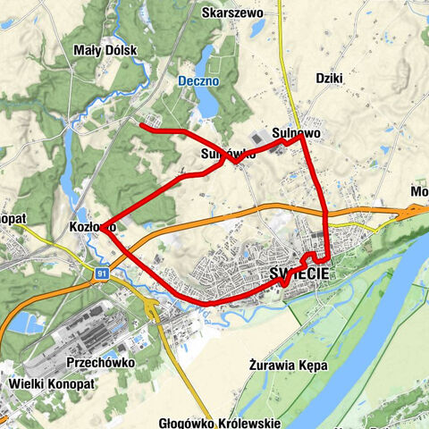 Sulnówko-Wybudowanie - Sulnówko - Sulnowo - Świecie