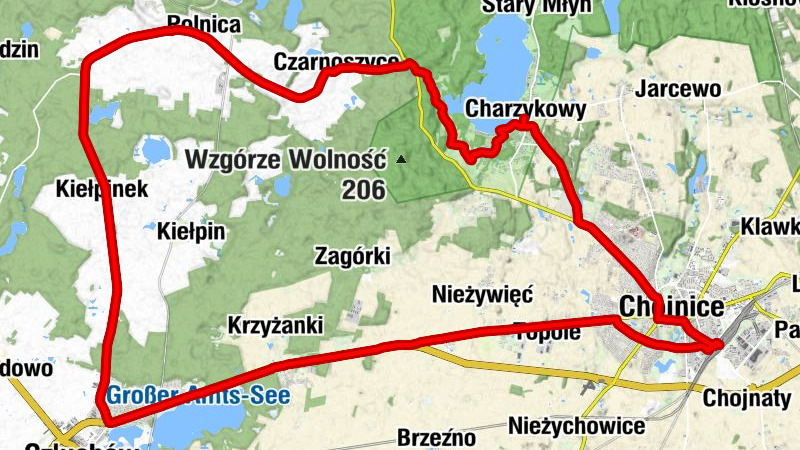 Chojnice - Kościół pw. Trójcy Świętej - Kościół pw. Matki Boskiej Częstochowskiej