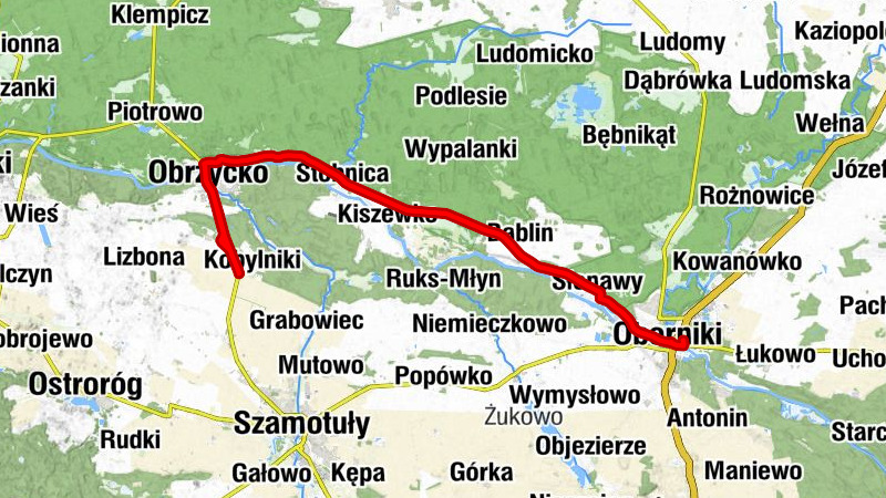 Oborniki - Kościół pw. Świętego Krzyża - Osiedle Leśne - Obrzycko