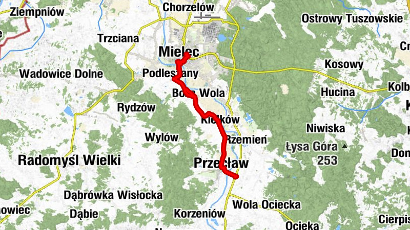 Pikułówka - Kościół Wniebowzięcia Najświętszej Maryi Panny w Przecławiu - Bazylika pw. Świętego Mateusza Apostoła i Ewangelisty - Kościół pw. Świętego Marka nad Wisłoką