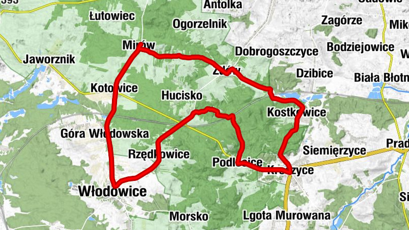 Kaplica Mirów - Kościół Najświętszej Maryi Panny Różańcowej - Włodowice - Mirów