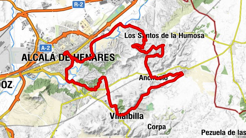Alcalá de Henares - Villalbilla - Ermita del Rocío