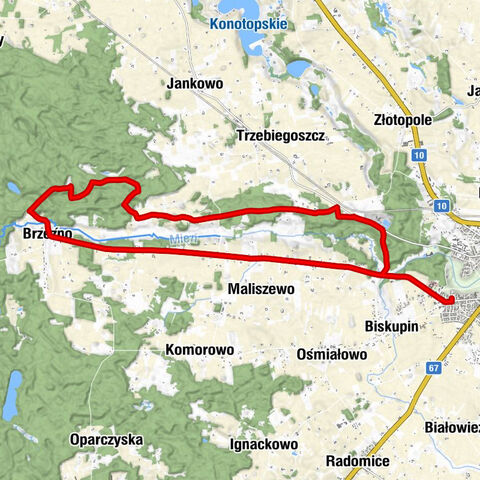 Lipno - Osiedle Korczaka - Drozdowiec - Kościół zabytkowy pw. Matki Bożej Częstochowskiej