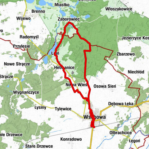 Wschowa - Kościół parafialny świętego Stanisława Biskupa i Męczennika - Jadłodajnia Wschowianka - Kościół par. pw. św. Bartłomieja