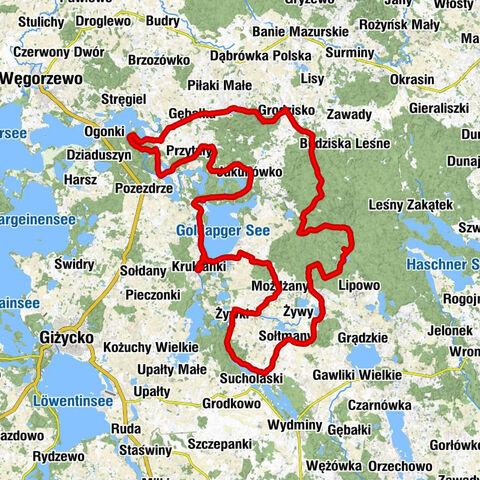 Kruklanki - Cerkiew pw. Świętego Jozafata Kuncewicza - Przerwanki - Kościół pw. Świętego Maksymiliana Kolbego