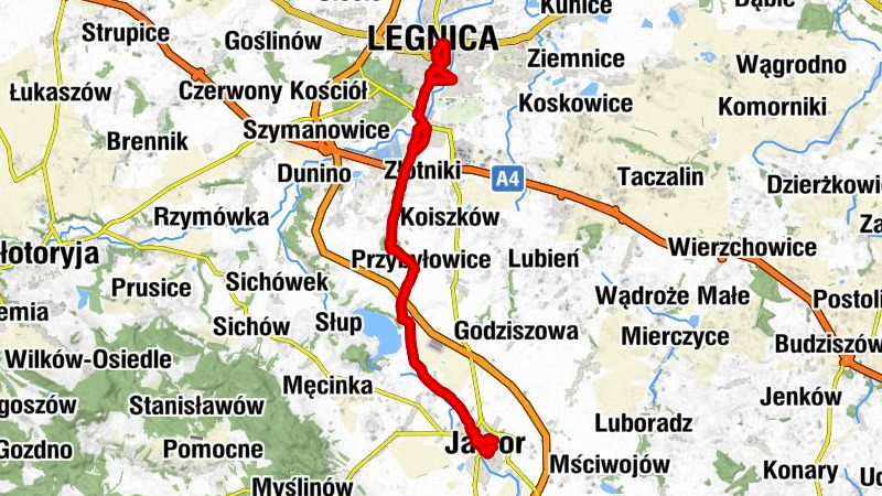 Jawor - Kościół pw. Świętego Brata Alberta - Kościół pw. Marii Panny - Kościół pw. Świętej Barbary