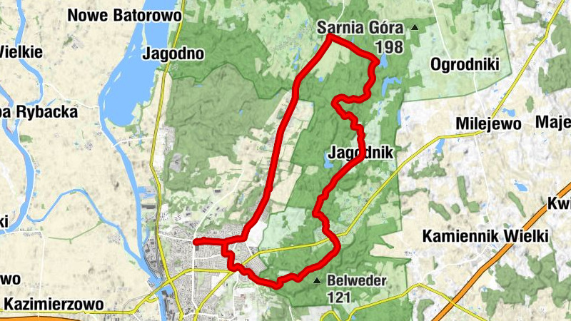 Elbląg - Kościół pw. Świętego Józefa Robotnika - Jagodnik - Nad Jarem