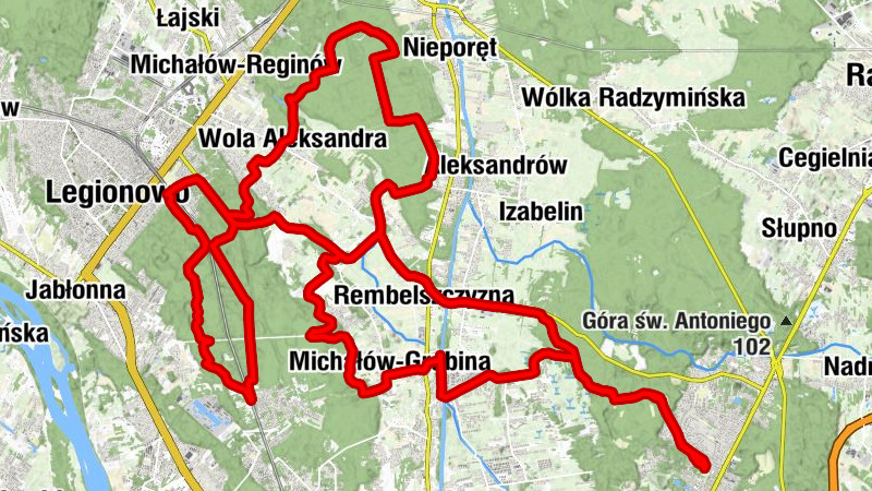 Marki - Kościół pw. Matki Bożej Królowej Polski - Szkutnia - Legionowo