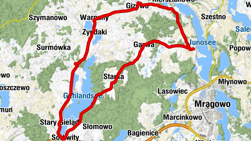 Polska Wieś - Gizewo - Kościół Ewangelicki - Kościół Ewangelicko - Augsburski